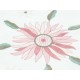 Blanme Carpeta Redonda Blanme Blanco Rosa Gerbera HRL-365-19 - Envío Gratuito