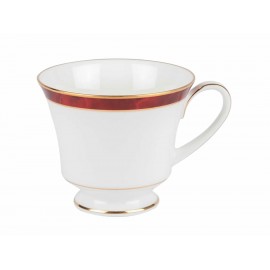 Noritake Taza para Moka Marble Blanco Rojo - Envío Gratuito