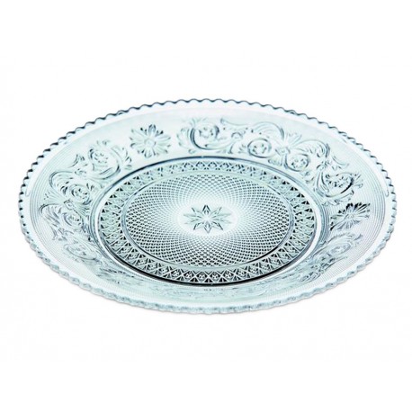 Baccarat Plato Arabesque Transparente - Envío Gratuito