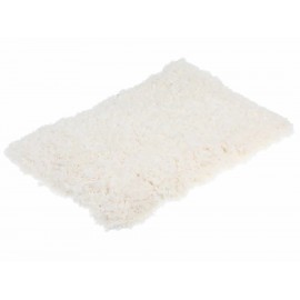 Casale Home Tapete Liso Blanco Furry Shag - Envío Gratuito