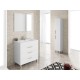 Bannio Mueble de Baño Atile Blanco Brillo 60 cm - Envío Gratuito