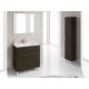 Bannio Mueble de Baño Modulus Moka Brillo 80 cm - Envío Gratuito