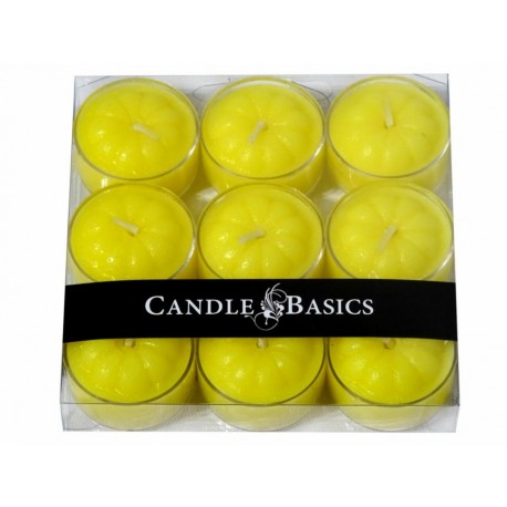 Set de velas Candle Basics amarillo - Envío Gratuito