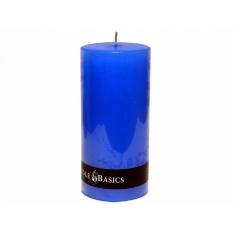 Cirio chico Candle Basics azul - Envío Gratuito