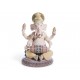Lladró Escultura Ganesha con Mridangam - Envío Gratuito