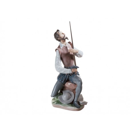 Lladro Escultura Don Quijote Declamando - Envío Gratuito