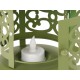 L-World Figura Decorativa Candle Verde - Envío Gratuito