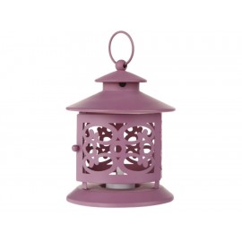 L-World Figura Decorativa Candle Morada - Envío Gratuito