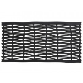 Tyre Strip Tapete de Entrada 45 x 75 Negro - Envío Gratuito