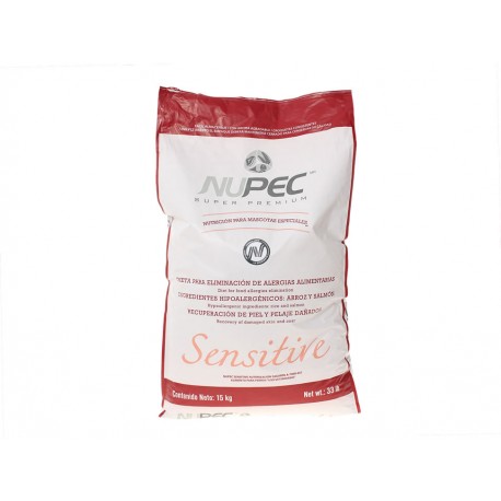 Alimento Nupec Sensitive 15 Kg - Envío Gratuito