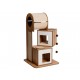 Vesper Casa de Madera V-Tower para Gato - Envío Gratuito