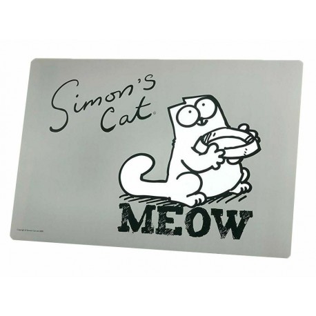 Simon's Cat Tapete Estándar Gris - Envío Gratuito