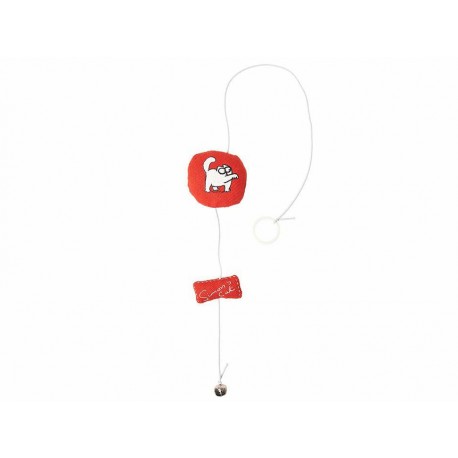 Simon's Cat Juguete de Almohada Roja para Gato - Envío Gratuito