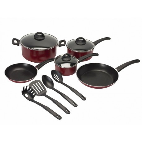 Tramontina Bateria de Cocina 12 Piezas Rojo - Envío Gratuito