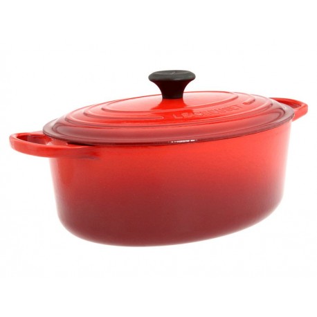 Le Creuset Cacerola Ovalada Insignia 31 cm Rojo Cherry - Envío Gratuito