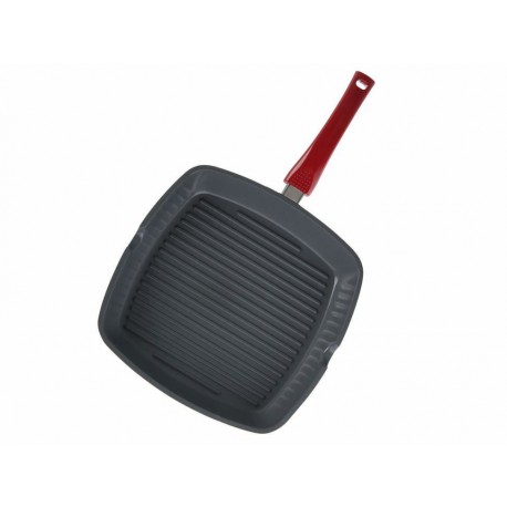 Metaltex Sartén Grill Rojo - Envío Gratuito