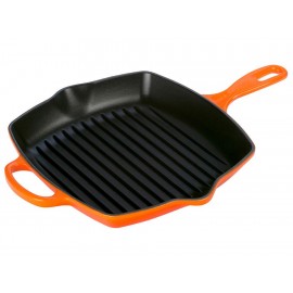 Le Creuset Skillet Grill Insignia 26 cm Naranja Flame - Envío Gratuito