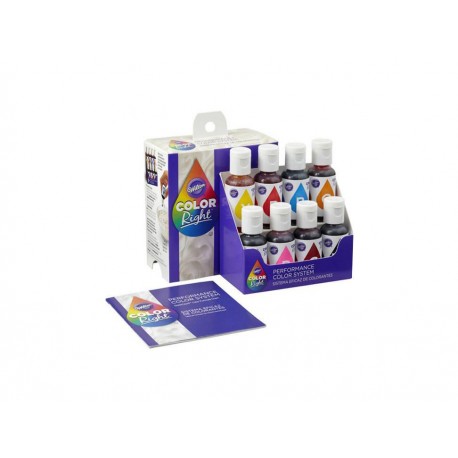 Wilton Kit de 8 Colorantes para Alimentos Color Right 3 - Envío Gratuito