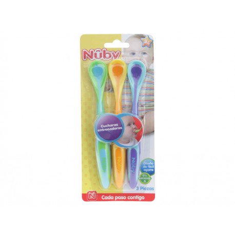 Nuby Juego de Cucharas Fun Fededing - Envío Gratuito