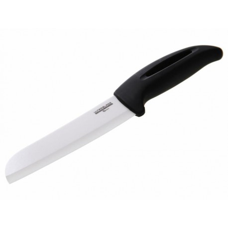 Metaltex Cuchillo Santoku Ceramic Negro - Envío Gratuito