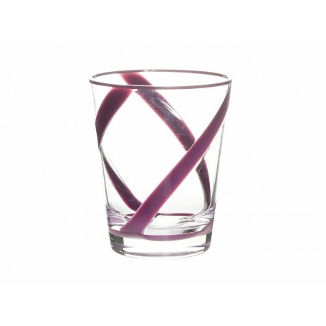 Interplus Vaso Old Fashion Morado - Envío Gratuito