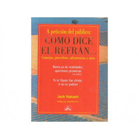 Como dice el Refrán Consejos Proverbios Advertencias y Otros - Envío Gratuito