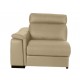 Reclinable brazo izquierdo Zarkin Moretti 2 crema - Envío Gratuito