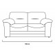 Love Seat Artaban Karely chocolate - Envío Gratuito