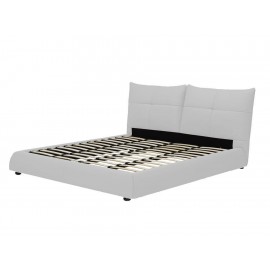 Cama king size Kuka blanca - Envío Gratuito