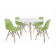 Silla Copacabana Wood Trendy verde - Envío Gratuito