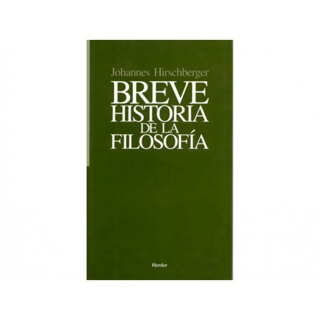 Breve Historia de la Filosofía - Envío Gratuito