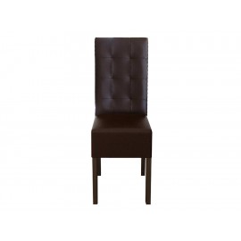 Silla PH Muebles Pizarro Contemporánea chocolate - Envío Gratuito