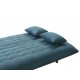 Sofá Cama Contemporánea Confort Cénova azul - Envío Gratuito