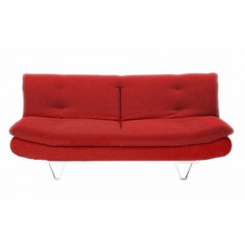 Sofá cama Confort Vancouver rojo - Envío Gratuito