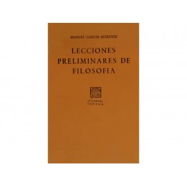 Lecciones Preliminares de Filosofía (Sc164) - Envío Gratuito