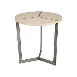 Mesa lateral Ekh Furniture Pietra beige - Envío Gratuito