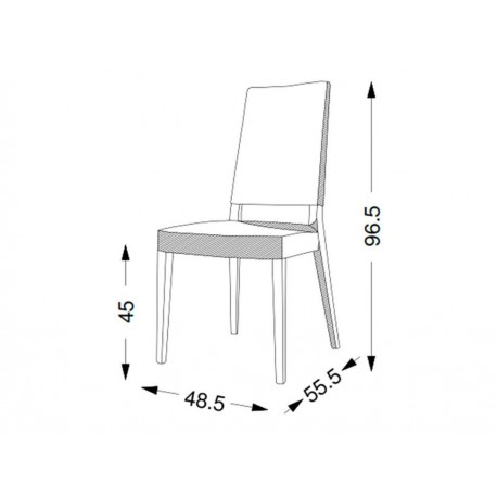 Juego de 2 Sillas Calligaris Sandy Trendy taupe - Envío Gratuito