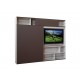 Mueble de TV Colombin Infinity F17 chocolate - Envío Gratuito