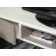 Mueble para TV Distinción en Muebles Cosmopolitan blanco - Envío Gratuito