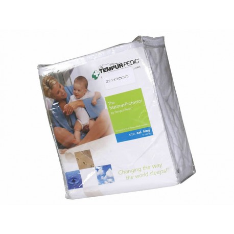 Protector para colchón queen size Tempur ZZ1414006 blanco - Envío Gratuito