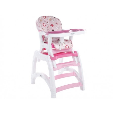 Silla alta Prinsel Kinder Pajaritos Rosa - Envío Gratuito