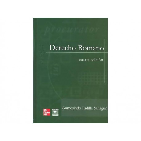 Derecho Romano - Envío Gratuito