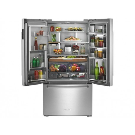 Refrigerador 36  Kitchen Aid acero KRFC704FSS - Envío Gratuito