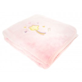 Baby Mink Cobertor Baby Glow Rosa - Envío Gratuito