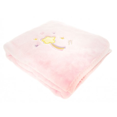 Baby Mink Cobertor Baby Glow Rosa - Envío Gratuito