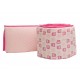 Nap Bumper Búhos Protector para Cuna 70 X 130 Rosa - Envío Gratuito