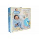 Baby Mink Cobertor Baby Bag Aviones Azul - Envío Gratuito