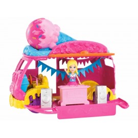 Muñeca Polly Pocket Camioneta Desfile de Helados multicolor - Envío Gratuito