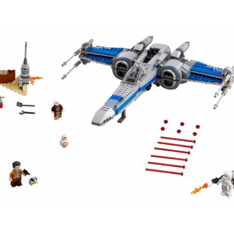 Lego Nave X-Wing Fighter de la Resistencias de Star Wars - Envío Gratuito