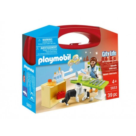 Playmobil City Life Maletín Veterinario - Envío Gratuito